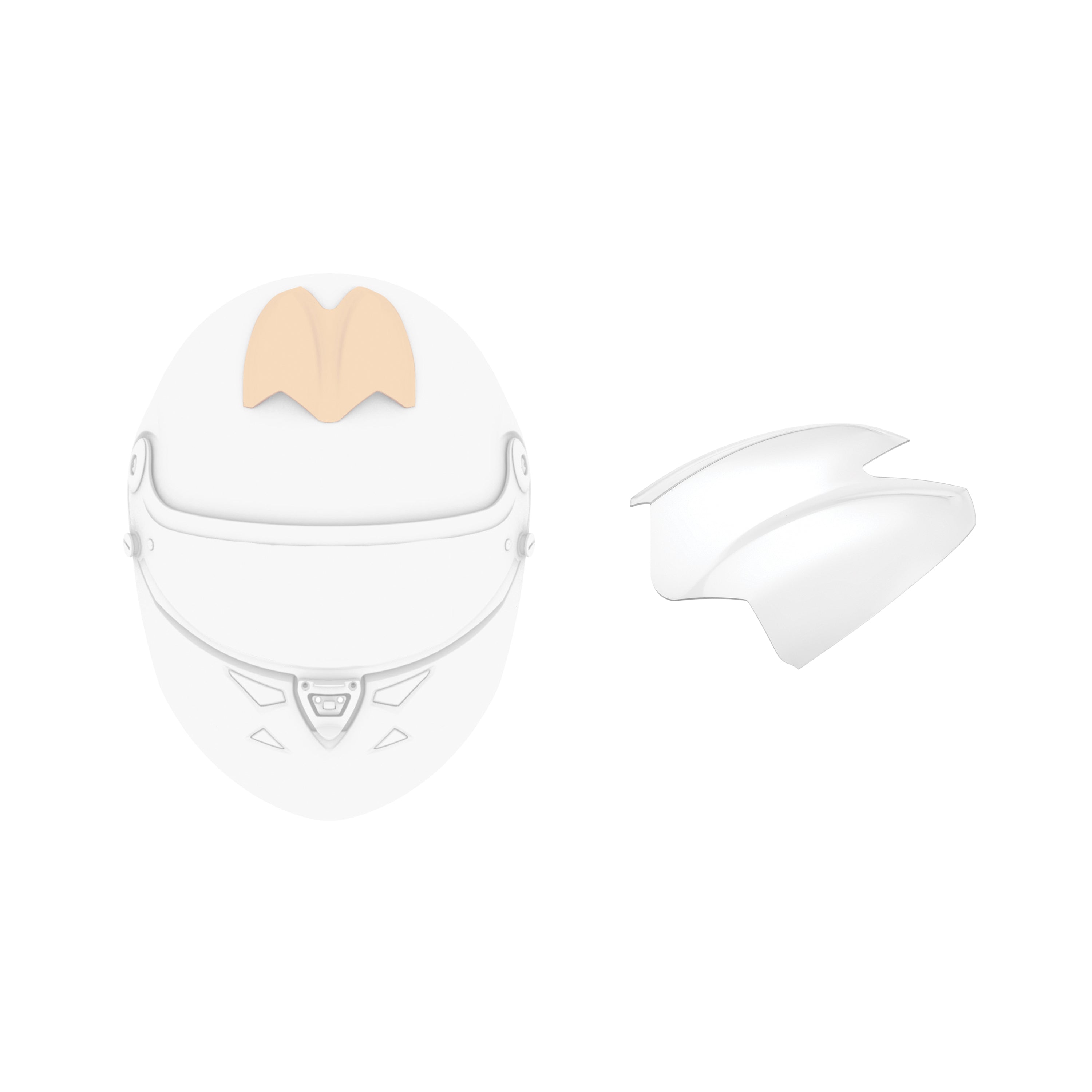 Schuberth Domed Top Air Scoop