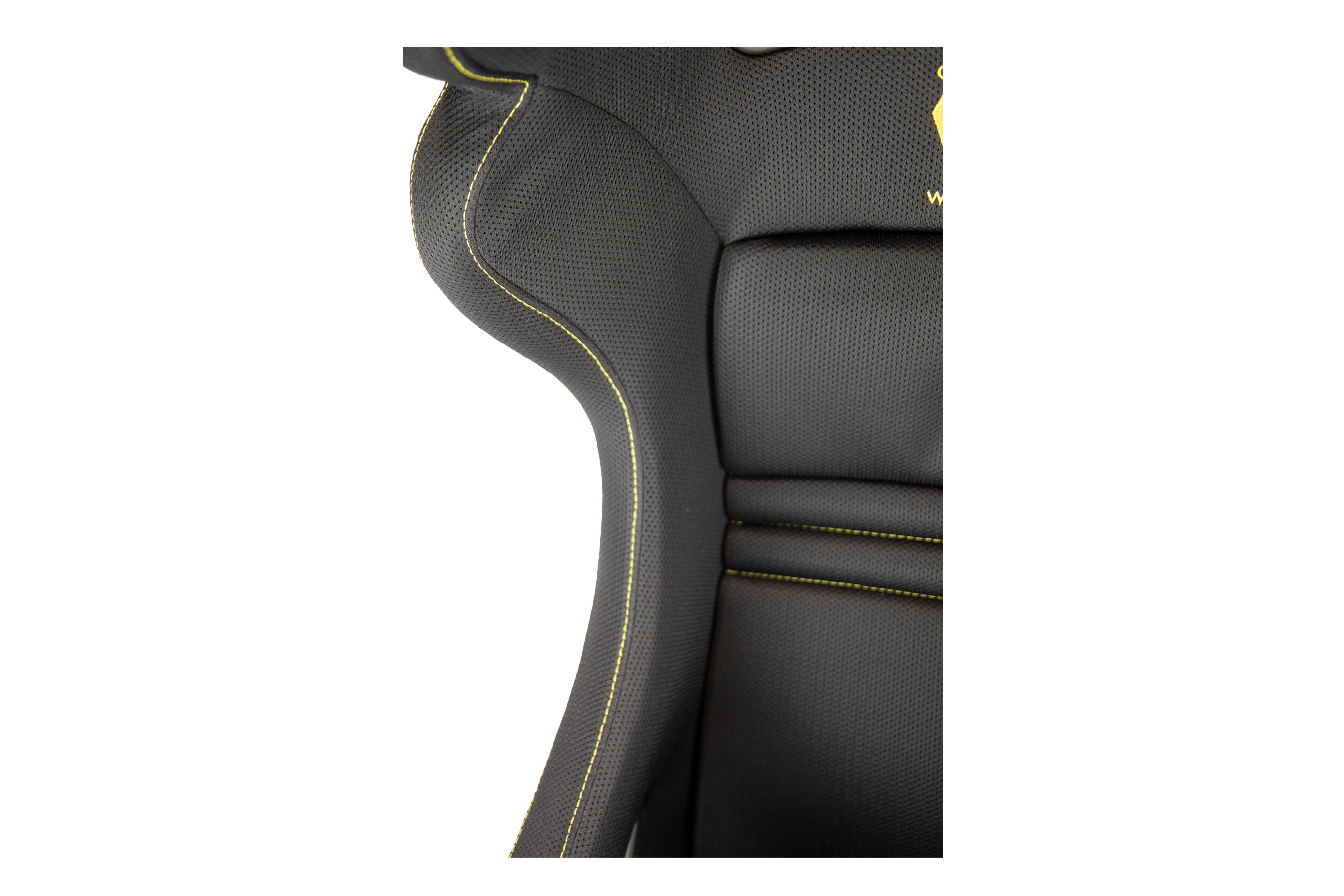 Cobra Sebring Profit GT GRP- FIA 8855-1999- Pro-Fit- Black Spacer Fabric w/Walero- Yellow Stitching