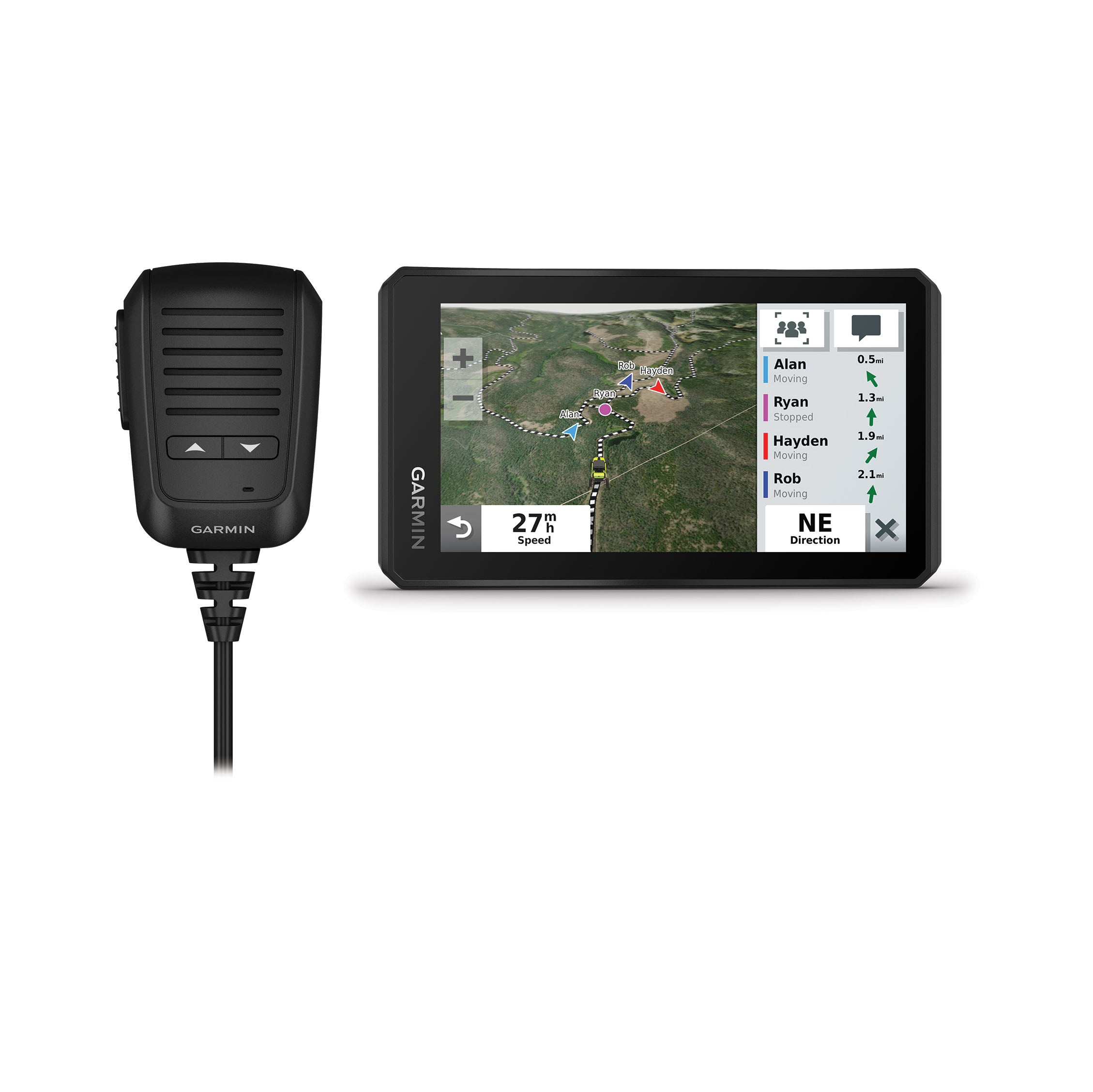 Garmin Tread 5.5 inch Powersport Navigator GPS w/Group Ride Radio