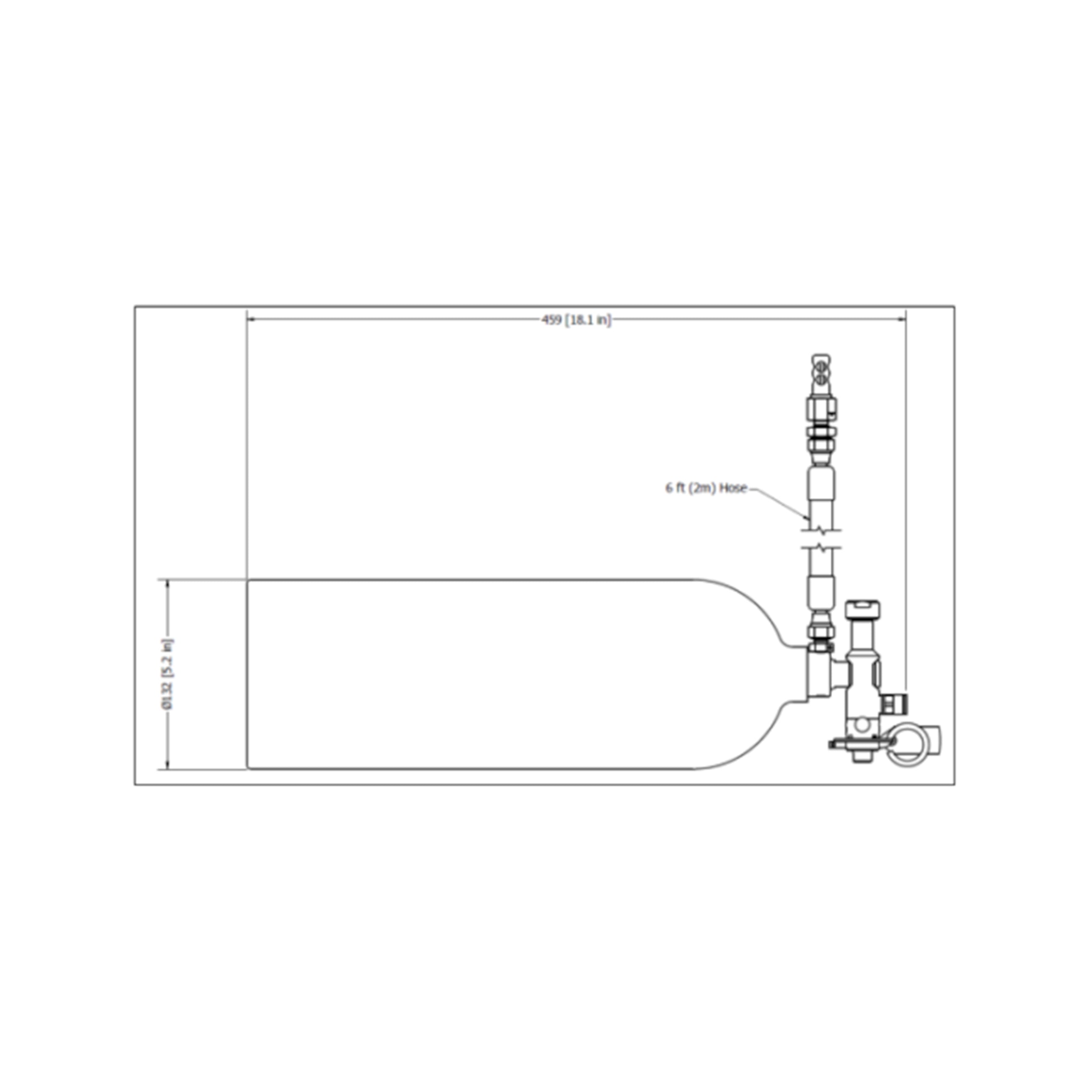 Lifeline Zero 360 SFI 17.1 10lbs Mechanical + Single Auto Activation