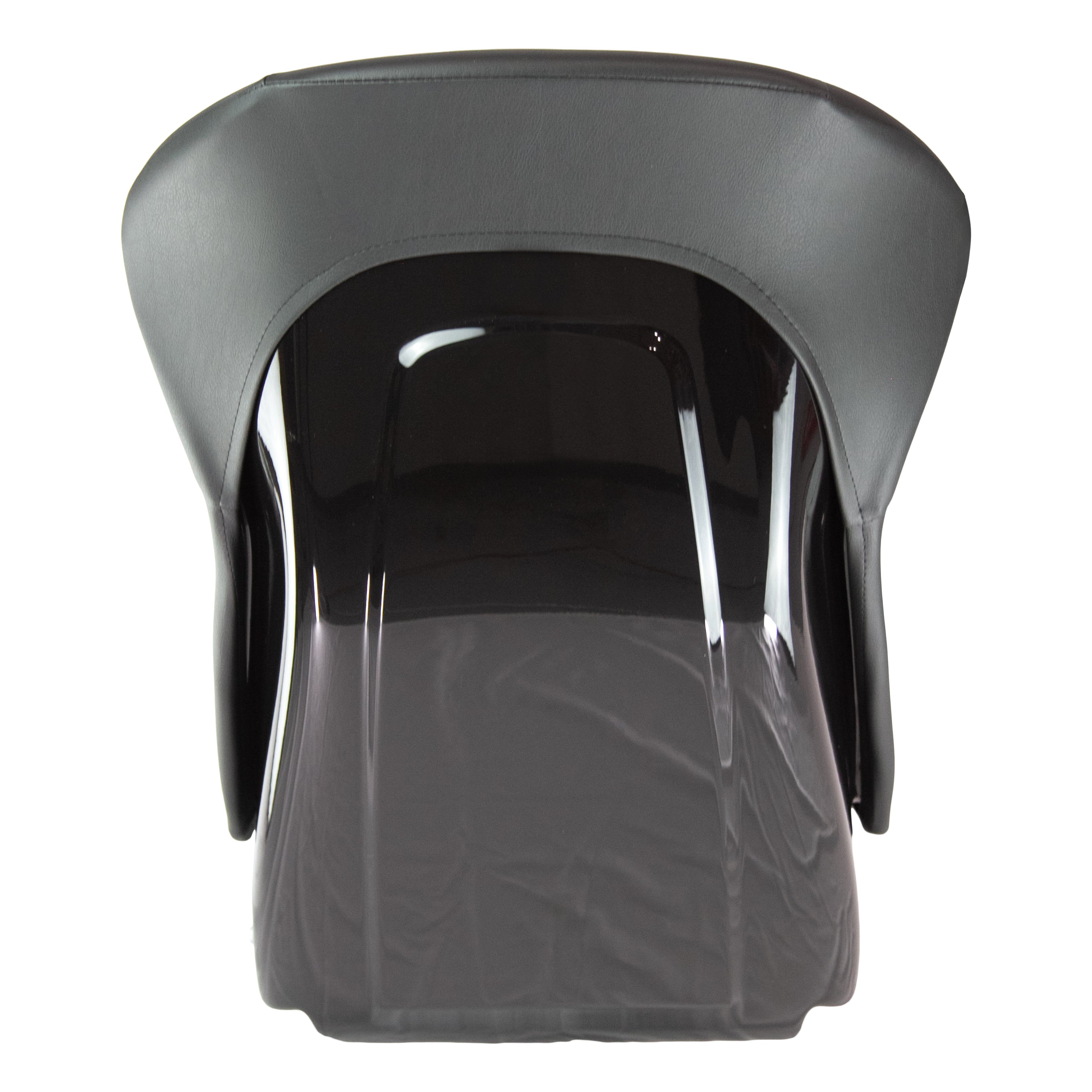 Cobra Speedster GRP-Black Vinyl Outer/Black Dinamica Black/Black Stitch & Cobra Logo / Horizontal Stitch lines