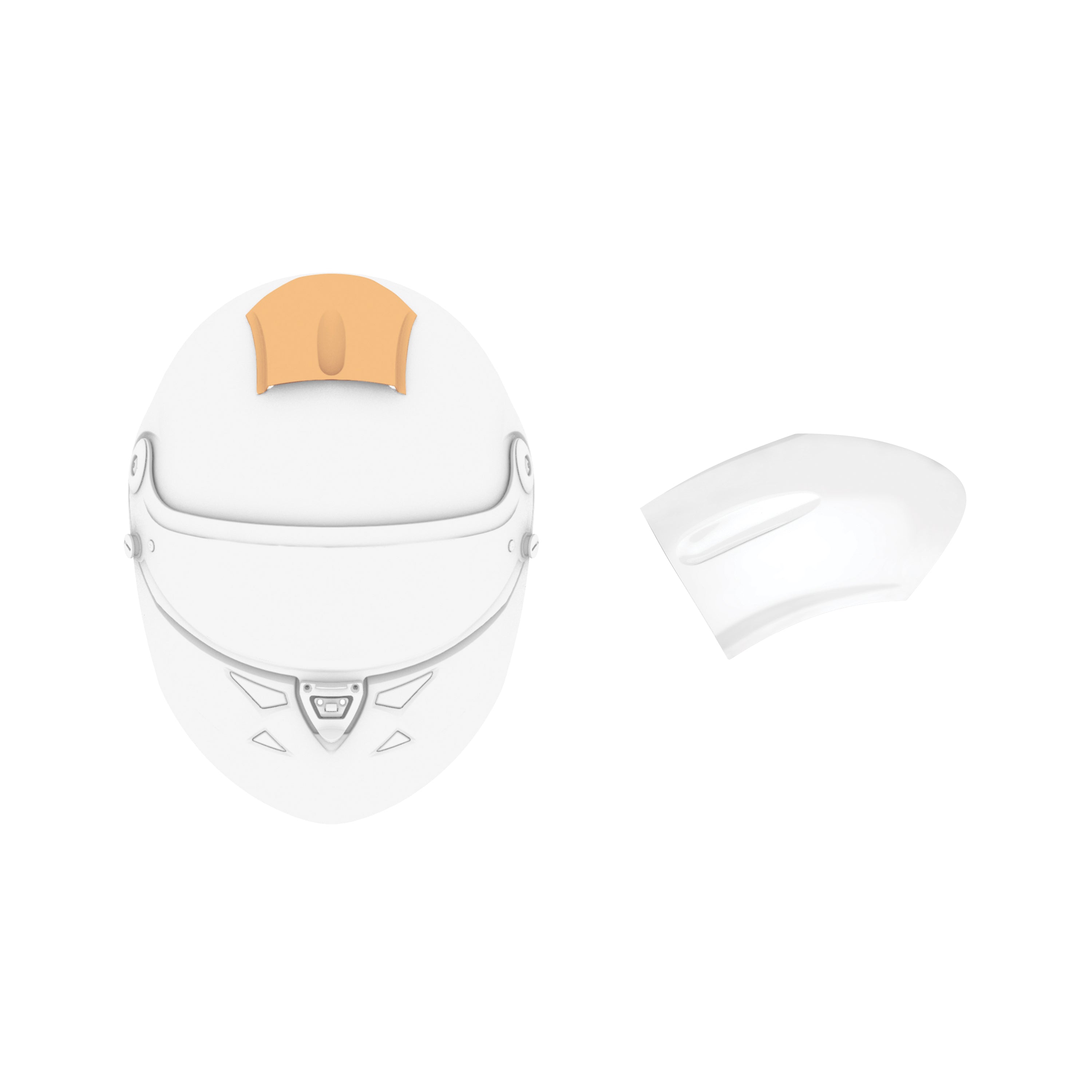 Schuberth SP1 Flat Top Air Scoop