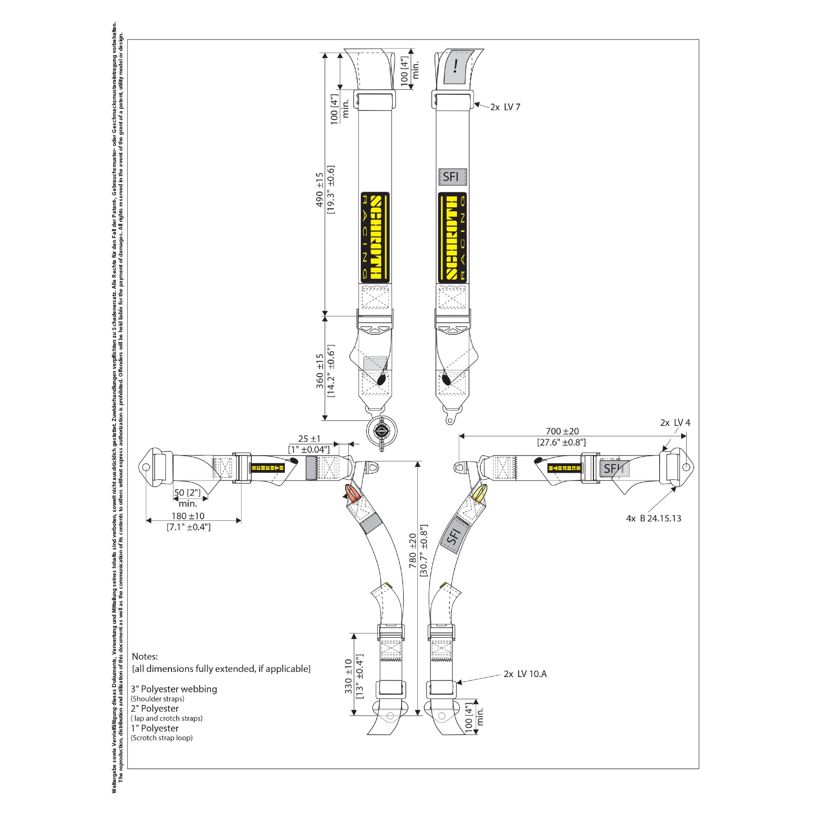 SAE Harness Drawings